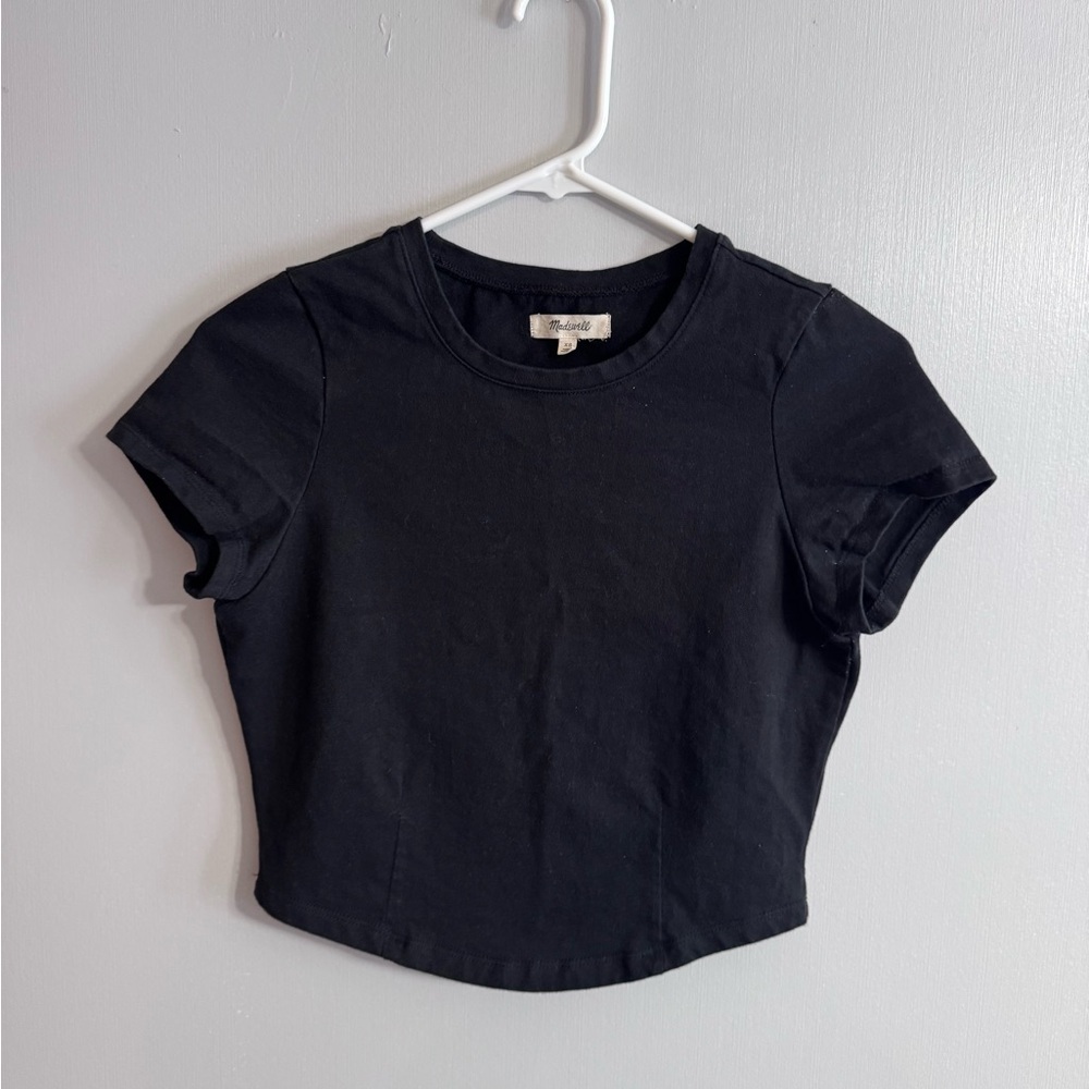 Madewell Black Crop Top Size XS